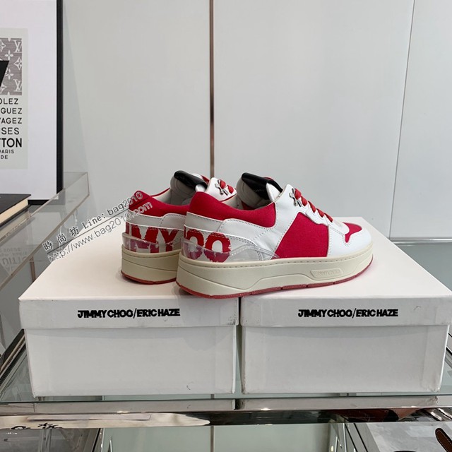 JIMMY CHOO x ERIC HAZE聯名款高端男女鞋 吉米周情侶款運動鞋 dx2989